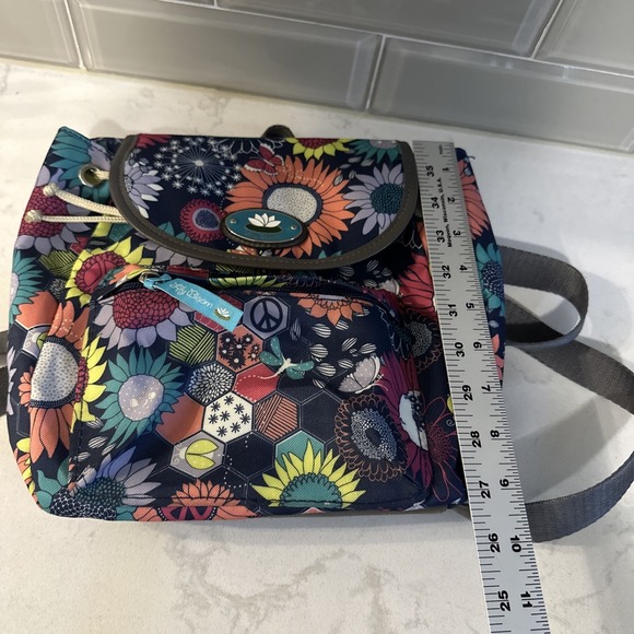 LILY BLOOM SUNFLOWER PEACE MINI‎ BACKPACK BAG KARMA BLOOM ECO FRIENDLY - Picture 7 of 9